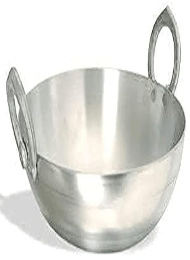 VOMI Aluminium kadhai Premium Range of Aluminum Kadhai Deep Kadai | Non Induction Kadai | Non Stick Kadai | Deep Cooking (5 Litter) - Image 4